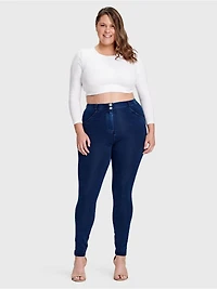 Freddy Women's Curvy High-Rise Sculpting Skinny Jeans