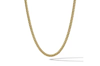 Vincero Men's Cuban Chain - 5mm Gold Curb Link Necklace 22"