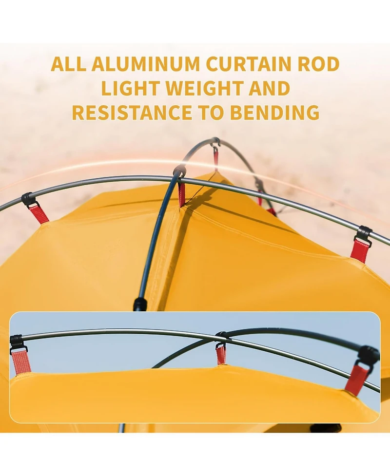 Naturehike Camping Tent 2 Persons in 4 Seasons, Ultralight Tents Backpacking Tents backpacking Tents, Anti-uv Family Tents for Outdoor