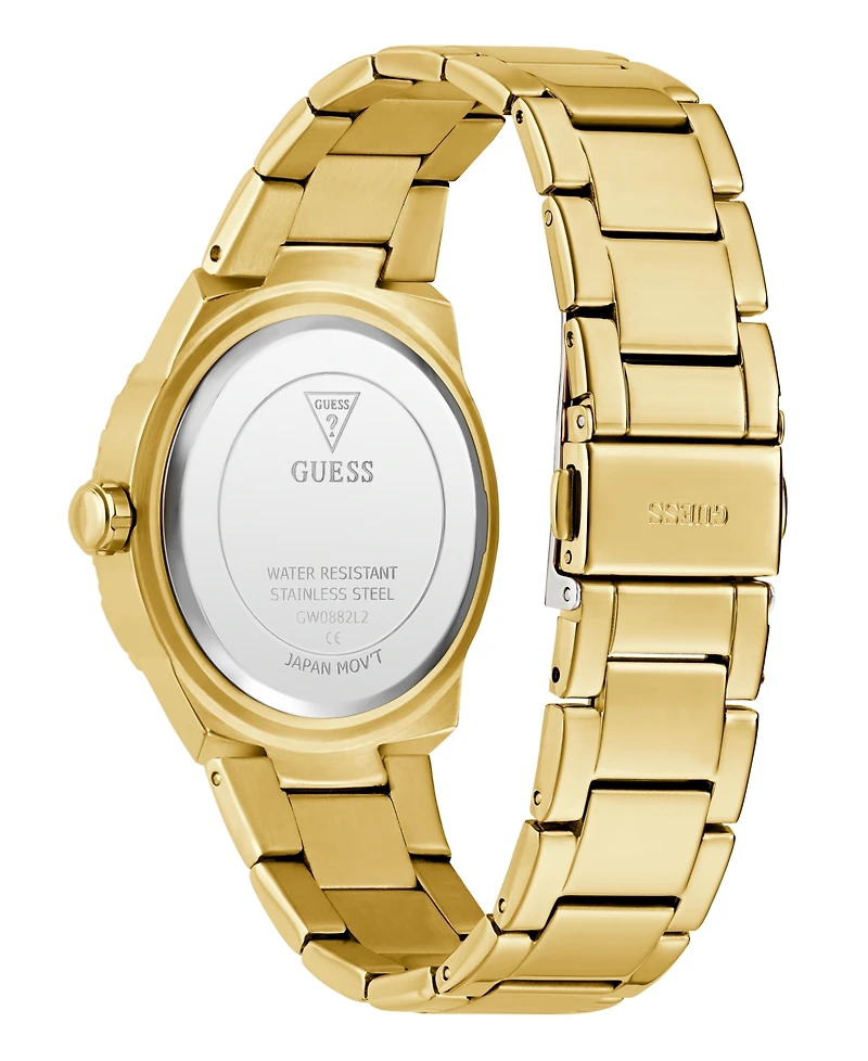 Guess Women's Analog Gold Tone Stainless Steel Watch, 36mm