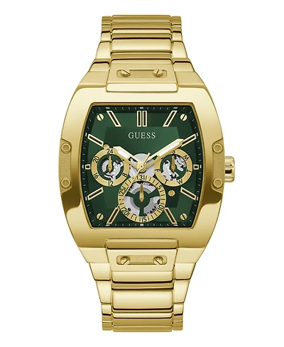Guess Men's Multi-Function Gold-Tone Stainless-Steel Watch, 41.5mm