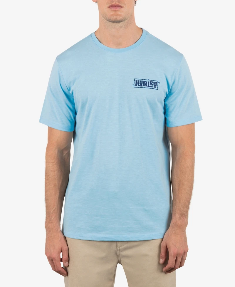Hurley Men's Island Vibes Slub Short Sleeve T-Shirt
