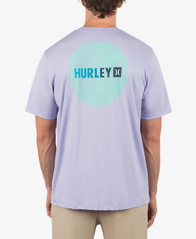 Hurley Men's Circle Gradient Short Sleeve T-Shirt