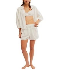 Free People Women's Full Bloom Boxer Shorts