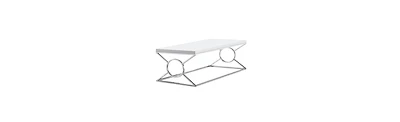 Wood and Iron Coffee Table – Rustic and Sturdy Design