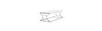 Wood and Iron Coffee Table – Rustic and Sturdy Design