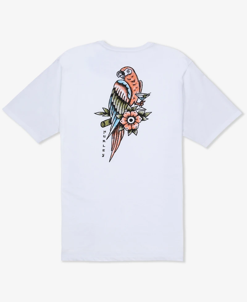 Hurley Men's Parrot Lad Short Sleeve T-Shirt