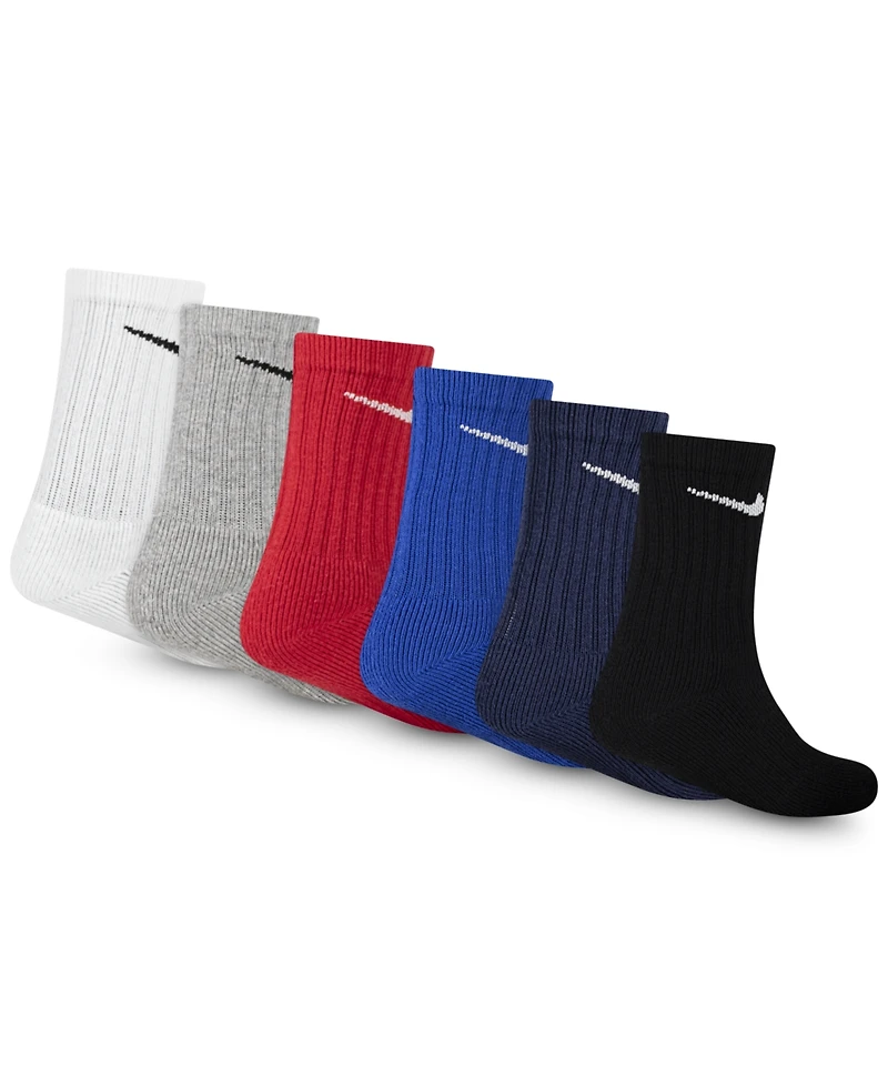 Nike Little Kids 6-Pk. Performance Crew Socks