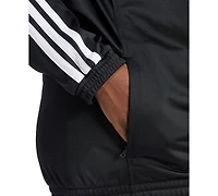 adidas Plus Size Essentials Tricot Three Stripes Track Jacket