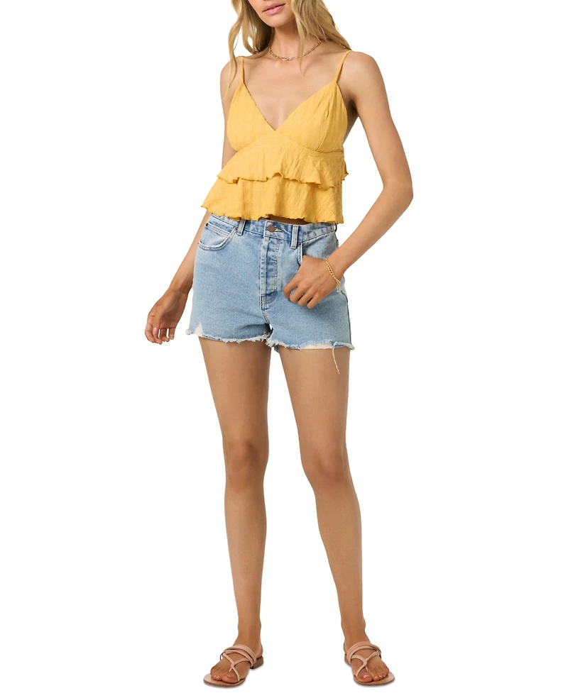 O'Neill Juniors' Chloey Sleeveless Flowy Tank Top