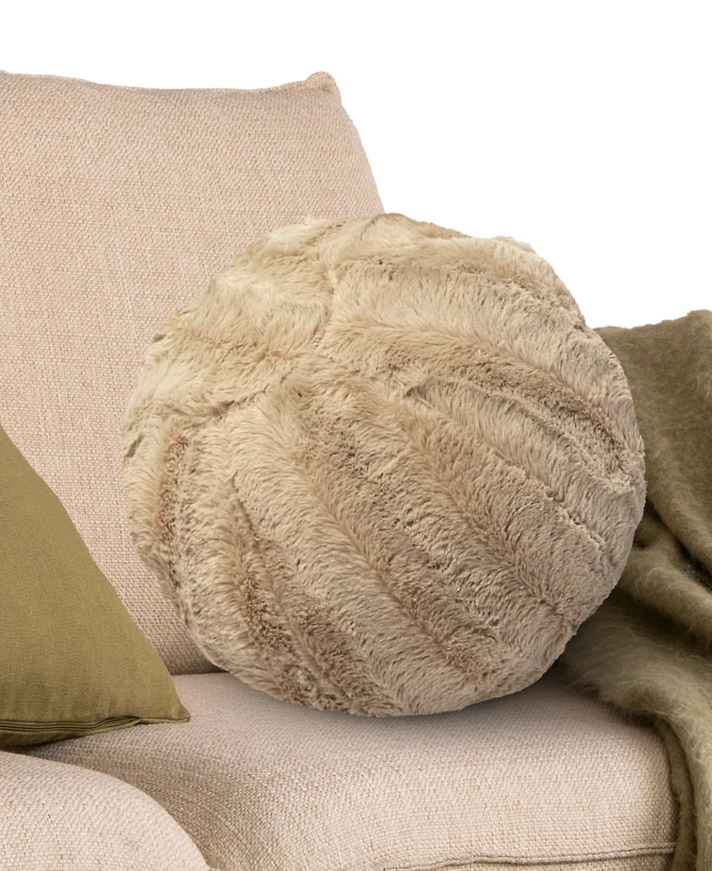 Cheer Collection Ultra Soft Ball Decorative Pillow, 10" x