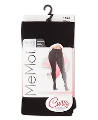 MeMoi Women's FirmFit Opaque 90 Denier Control Top Tights Mm-2892