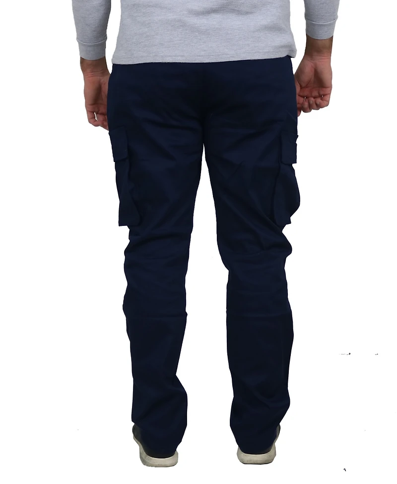 Blu Rock Men's Flex Stretch Cargo Pants