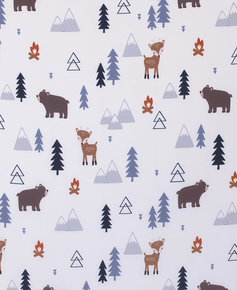 Little Love by NoJo National Park Forest Friends Fitted Sheet, Crib