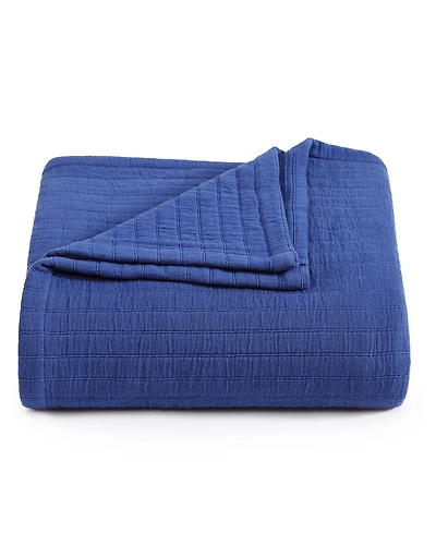 Tommy Hilfiger Essential Weave Cotton Blanket, Twin