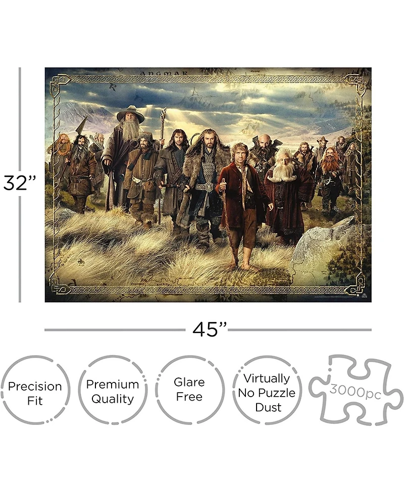 The Hobbit 3000 Piece Jigsaw Puzzle