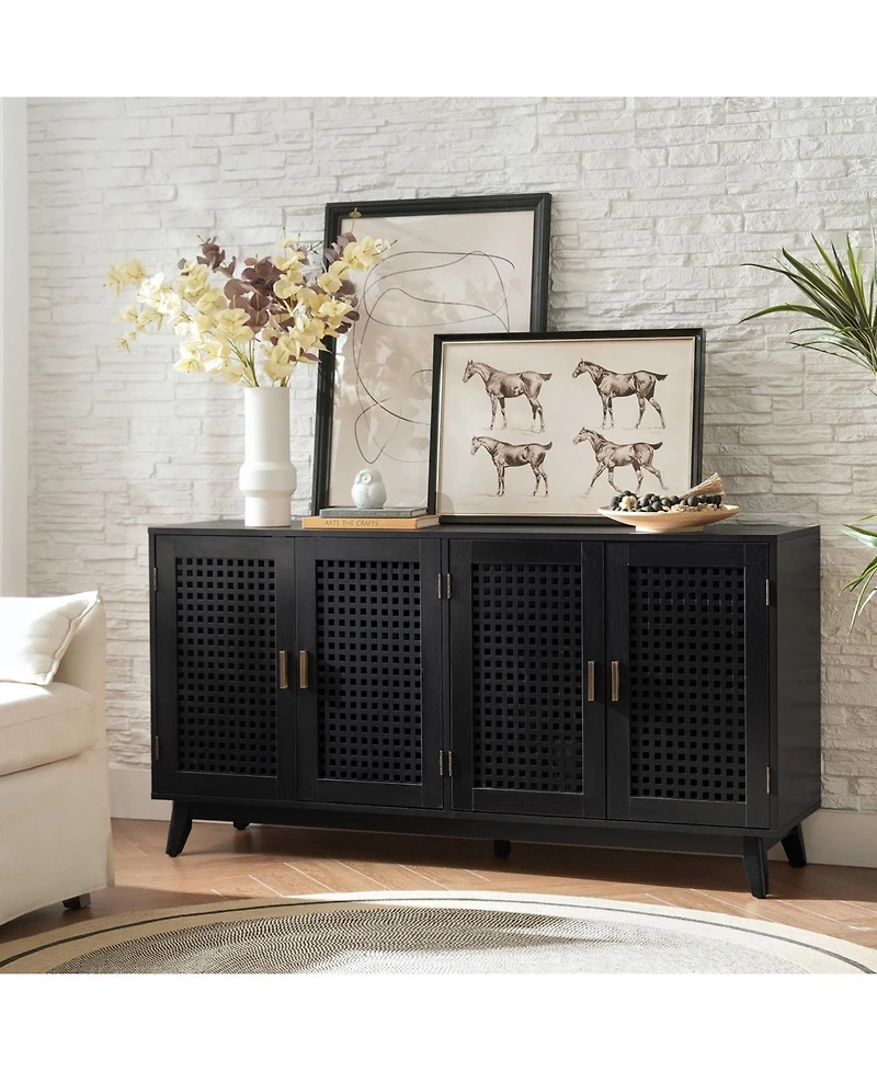 Comtemporary Alexis 58"Wide Sideboard
