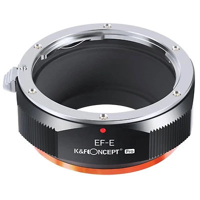 K&F Concept K&F Concept Kf M12105 High-precision Lens Adapter Ring, Matte Paint, Orange Secondary Oxide, Eos-nex Pro