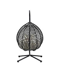 Mondawe Versatile Hanging Egg Chair for Indoor and Outdoor Use