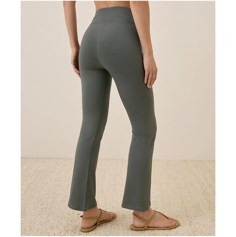 Pact Women Cotton On the Go-To Cropped Bootcut Legging