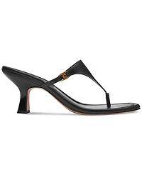 Coach Women's Heritage Hardware Thong Sandals