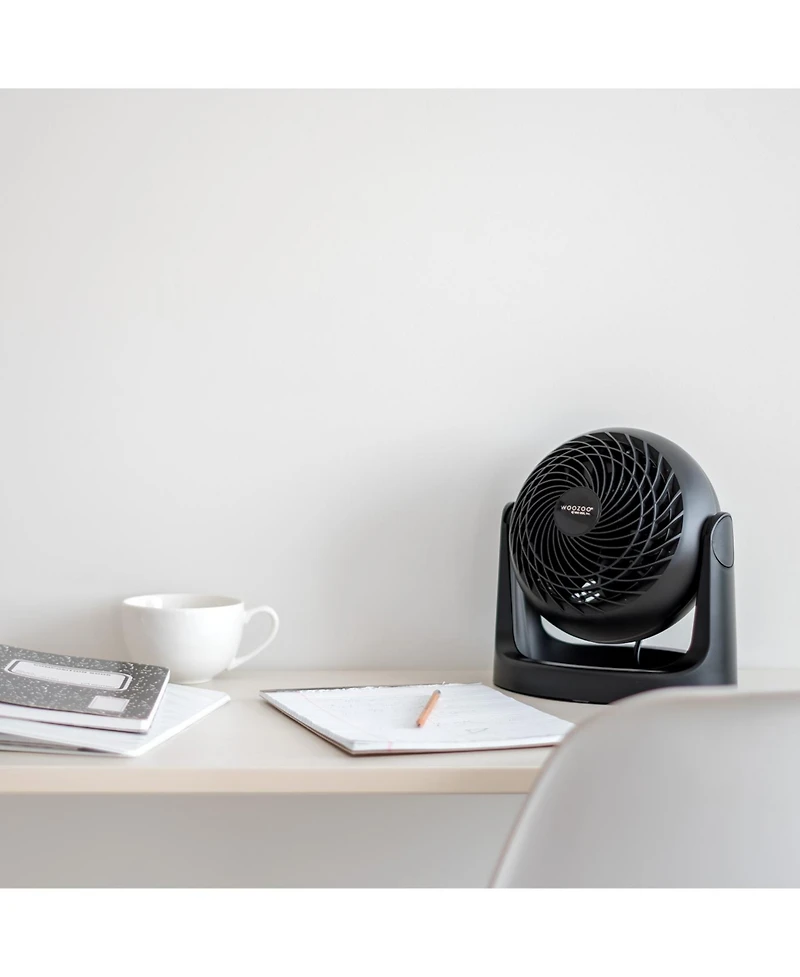 Iris Woozoo Circulator Fan, 5.5" Blade, Black