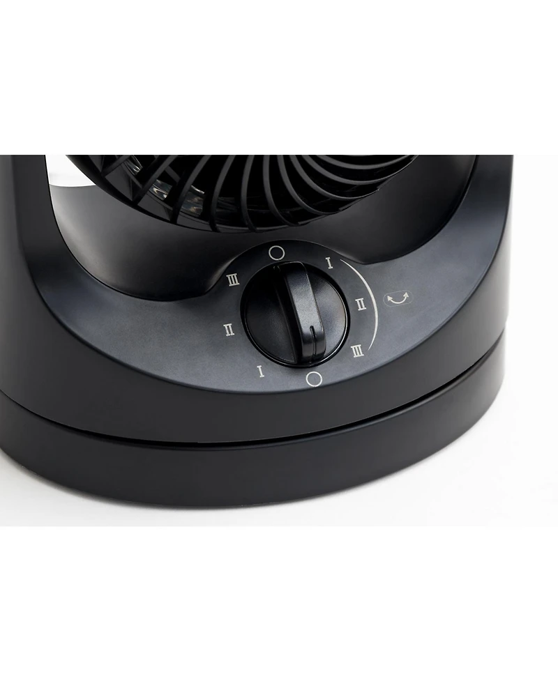 Iris Usa Woozoo Fan, Small Oscillating Desk Fan, Table Air Circulator, 3 Speeds, 32ft Max Air Distance, Mini Fan 8 Inches, 112° Adjustable Tilt,