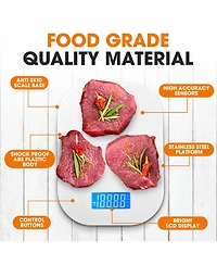 Cheer Collection Kitchen Scale - Red