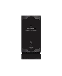 Mind Games French Defense - Luxury Perfume with Notes of Cherry, Chamomile, Amber & Cedarwood - Elegant Extrait de Parfum for Women & Men