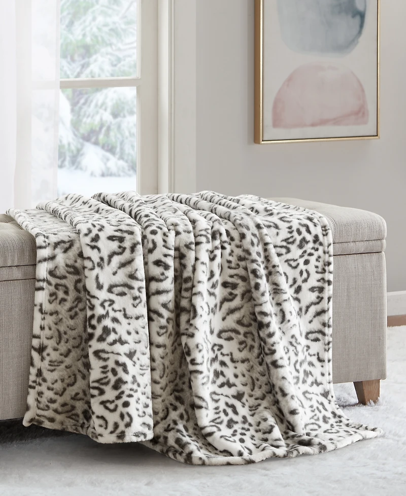 Premier Comfort Cozy Plush Printed Throw Blanket, 50" x 70", Exclusively at Macy's