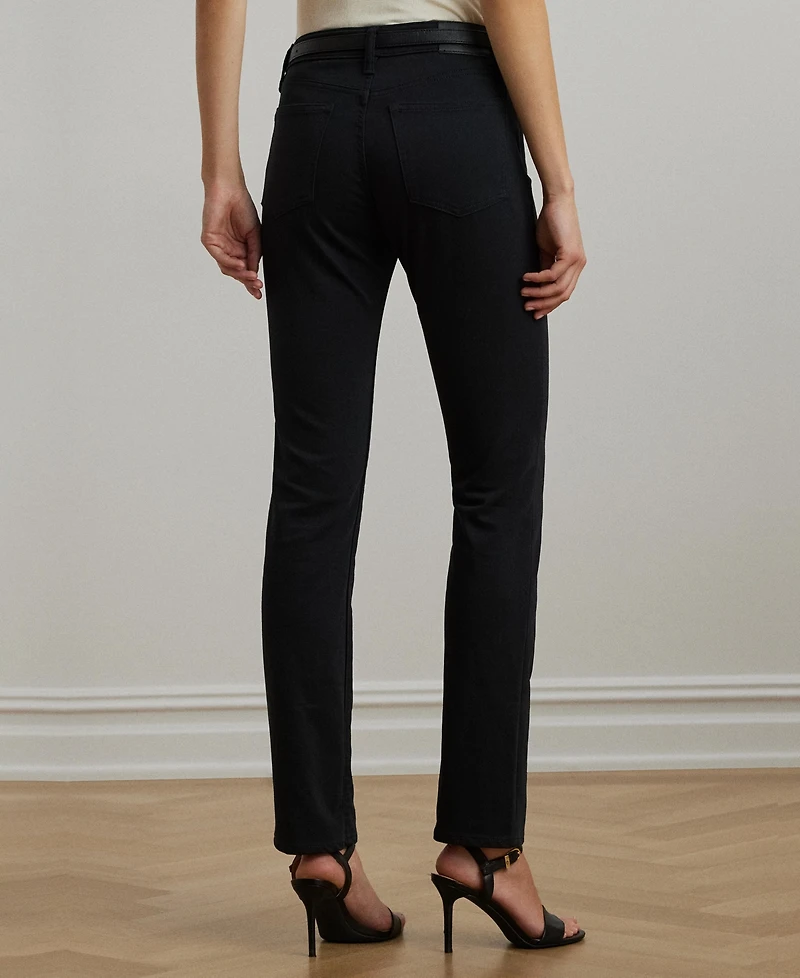 Lauren Ralph Mid-Rise Straight Jean, Regular and Short Lengths