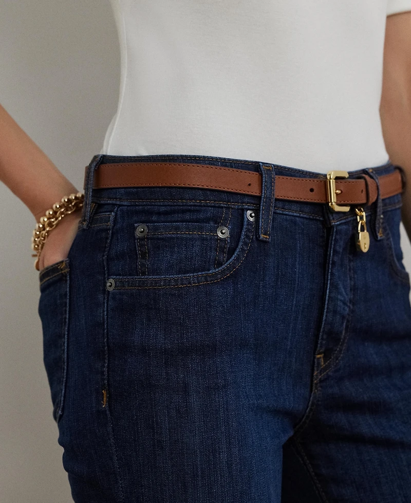 Lauren Ralph Mid-Rise Straight Jean, Regular and Short Lengths