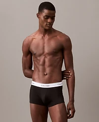 Calvin Klein Men's 3-Pack Icon Stretch Low Rise Trunks