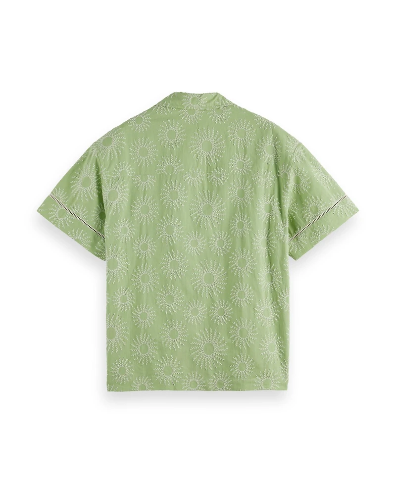 Scotch & Soda Men's Short Sleeve Relaxed Fit Shirt