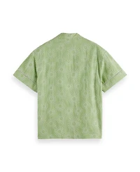 Scotch & Soda Men's Short Sleeve Relaxed Fit Shirt