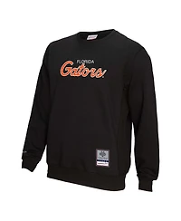 Mitchell & Ness Men's Black Florida Gators Elite Script Pullover Sweatshirt