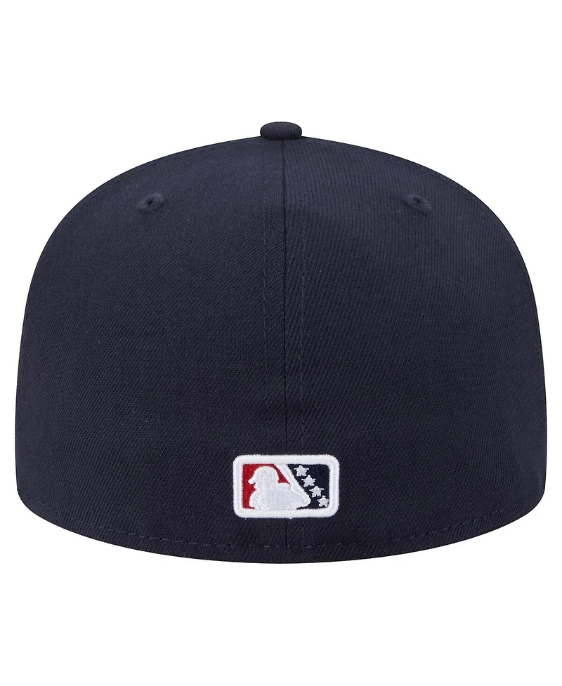 New Era Men's Navy Reno Aces Authentic Collection 59FIFTY Fitted Hat