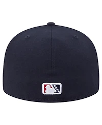 New Era Men's Navy Reno Aces Authentic Collection 59FIFTY Fitted Hat