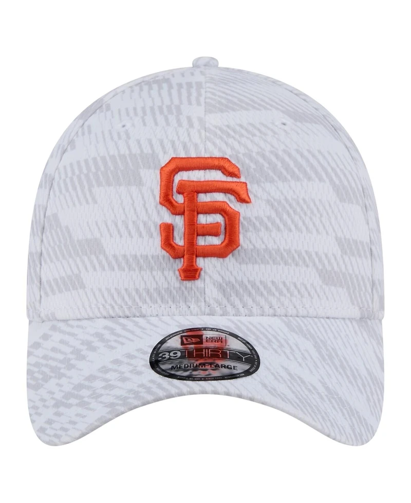 New Era Men's White San Francisco Giants Graded 39THIRTY Flex Hat