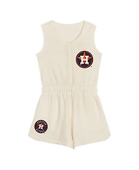 Outerstuff Toddler Cream Houston Astros Power Tank Romper