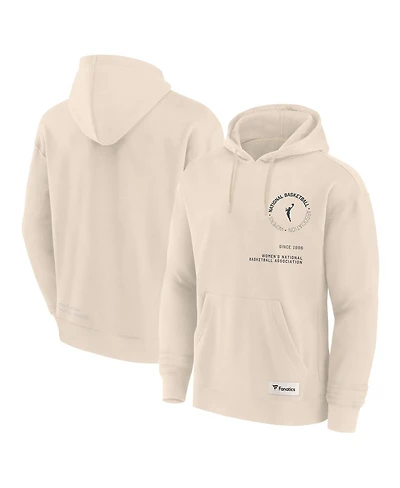 Fanatics Men's Cream Wnba Elements Future Ground Info Pullover Hoodie