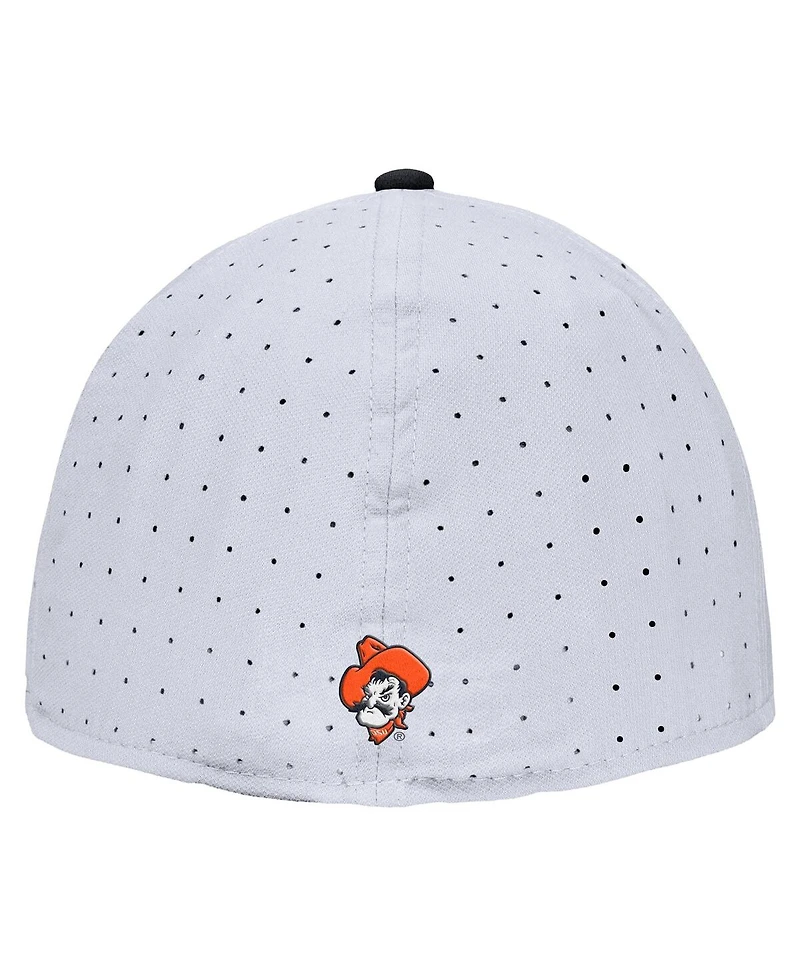 Nike Men's White Oklahoma State Cowboys On-Field True Performance Baseball Fitted Hat