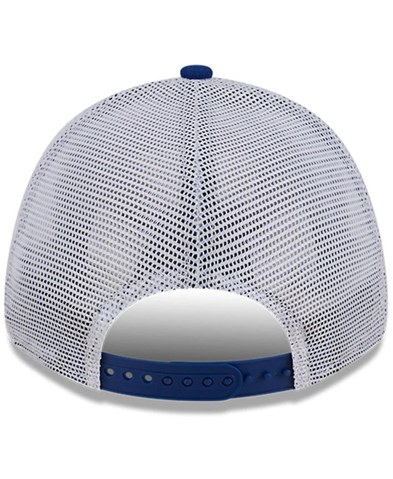 New Era Men's Royal/White Kyle Larson Hendrickcars.com 9FORTY Trucker Adjustable Hat