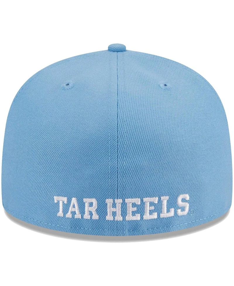 New Era Men's Light Blue North Carolina Tar Heels 59FIFTY Fitted Hat
