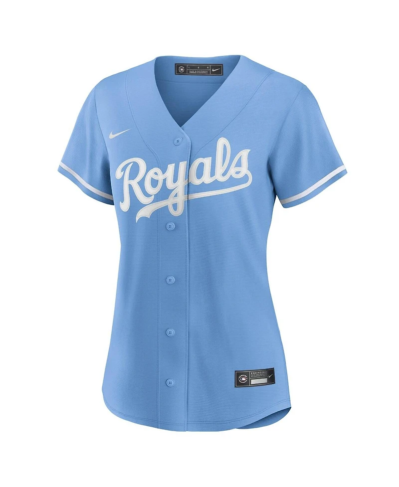 Nike Women's Bobby Witt Jr. Light Blue Kansas City Royals Alternate Replica Player Jersey