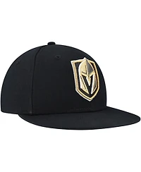 Fanatics Men's Black Vegas Golden Knights Core Fitted Hat