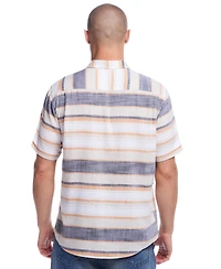Weatherproof Vintage Men's Twill Stripe Button-Down Shirt