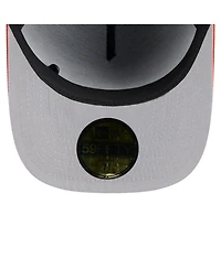 New Era Men's Black/Orange Cincinnati Bengals 2025 Nfl Draft On Stage A-Frame 59FIFTY Fitted Hat
