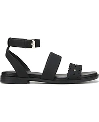 Naturalizer Women's Gana Square Toe Strappy Flat Sandals