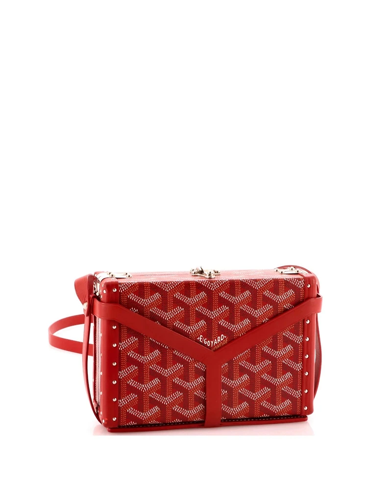 Pre-Owned Goyard Minaudiere Bag Coated Canvas